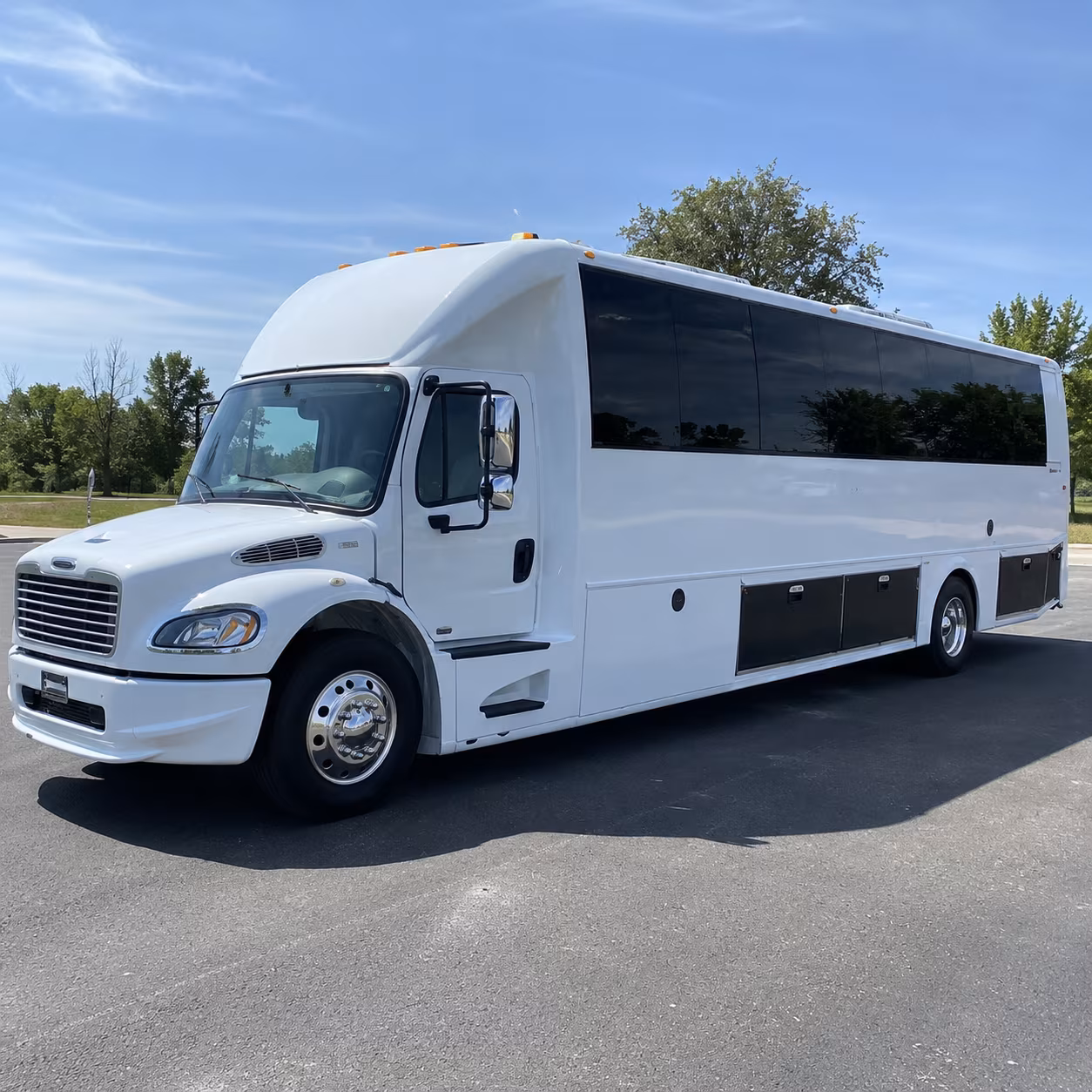 portage 40 passenger party bus