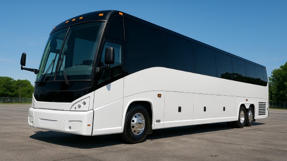 54 passenger charter bus east lansing