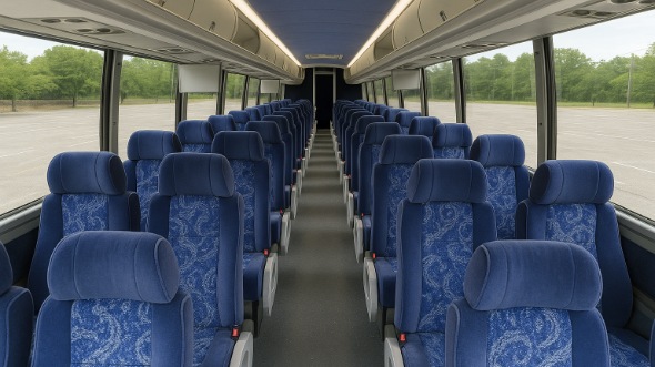 55 passenger charter bus interior battle creek