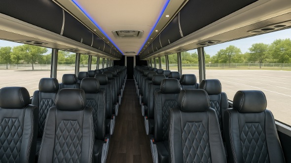 56 passenger charter bus interior battle creek