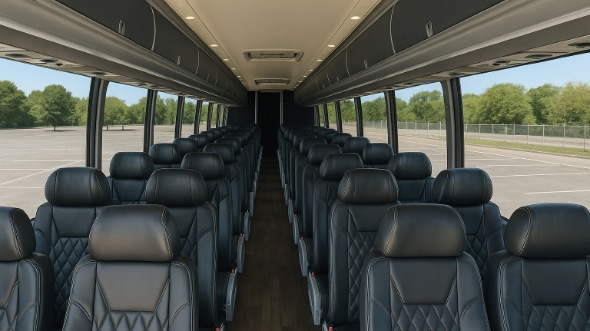 battle creek 50 passenger charter bus rental