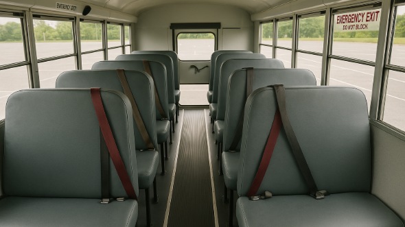 battle creek school bus rental inside