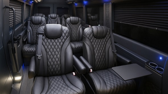 battle creek sprinter van with driver rental